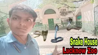 Lucknow Zoo | सांप घर | snake house | Raj Rails | Utter Pradesh India