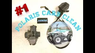Чистка карбюратора квадроцикла Polaris &mdash; не заводится/не работает на холостом ходу/не набирает обороты &mdash; ремонт карбюратора