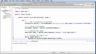 Java JDBC Tutorial   Part 1  Connect to MySQL database