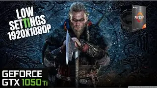 Assassins' Creed: Valhalla GTX 1050 Ti - 1080p Low Settings
