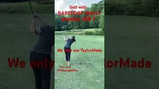 GOLF w/Barefoot Molly #golf #golfswing #golfcourse #golfer #golfing #golflife #shorts #taylormade