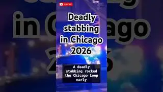 BREAKING: A man was stabbed in Chicago Today 10th Jan, 2026. #news #murdernews #chicago