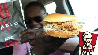 KFC'S *NEW* DIABLO SPICY CHICKEN SANDWICH TASTE TEST | EATING SHOW | I WAS DOOPED.....AGAIN!!
