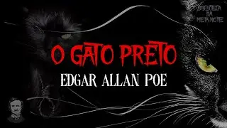 📚🎧 O GATO PRETO  - Edgar Allan Poe | Conto Narrado | Audiobook