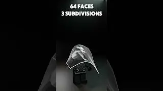 From simple 1 faces to complex 1000 faces cloth simulation. Which one do you think performs better?🔥