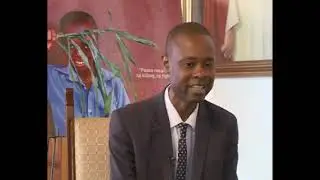 Interview Dr. Charles Ebune with Archbishop  Paul Richard Gallagher at Apostolic Nunciature Yaounde