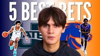 5 BEST BETS FOR COLLEGE BASKETBALL 1/10!