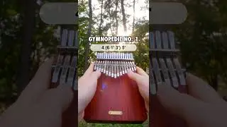 Gymnop&eacute;die No. 1 by Erik Satie played on Kalimba #kalimbatabs #kalimbatutorial #kalimba #relaxing