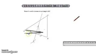 tracer le cercle circonscrit d'un triangle