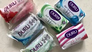 ASMR SOAP # 221/CUTTING SOAP DURU | Soap rye year💚💕💙Мыло DURU
