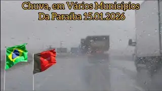 🇧🇷 CHUVA EM VÁRIOS MUNICÍPIOS DA PARAÍBA 15/01/2026