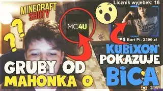 Minecraft Shoty [#67] | MrKubixon POKAZUJE BICA? / GRUBY OD MAHONKA O MC4U.PL / DaN1nY