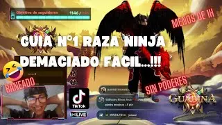 GUIA ⚡N1Con  *Ninja*  lv1 - 75lv😎  PARA JUGADORES NUEVOS❗❗❗ Como q el ninja es debil ? Metin2Guabina