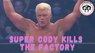 Cody Rhodes Ends QT Marshall & The Factory on AEW Dynamite Road Rager 7/7/21