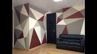 IDÉIAS DE PINTURAS GEOMÉTRICAS EM PAREDE MODERNIDADE EM PINTURAS