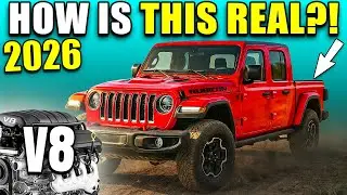 All-New V8 Engine for 2026 Jeep Gladiator Made Stellantis Haters BOW DOWN!