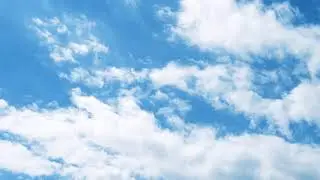 Ciel nuageux - Clip Vid&eacute;o Libre de Droit