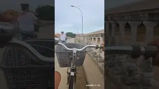 🚲🌨️Post flooding in Hoi An bike tour. #vietnam #fyp #travelvlog #viral #travel #subscribe #likes 