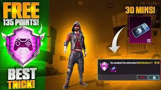 Trick ! How Complete (Mod Adventure) Achievement in 30 Min | Free 135 Points |PUBGM
