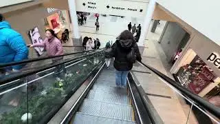 Both Schindler Up and Down Escalators @ Burlington Mall Burlington, MA ￼