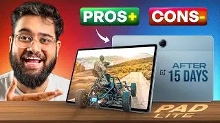 OnePlus Pad Lite Review After 15 Days Of Usage *REAL TRUTH*😱