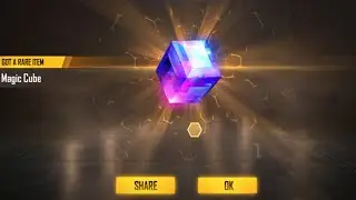 When Your Cube fragment  is 100😍 | Magic Cube | free fire