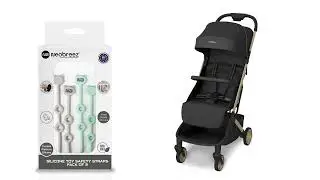 Neobreez Silicone Toy Straps &ndash; Keep Toys Close, Clean & Safe On-the-Go