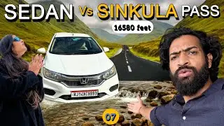 Ep 07 MOST DANGEROUS ROAD TO SINKULA PASS | “Water crossing ne roka raasta – पहुंच पाएंगे या नहीं?”