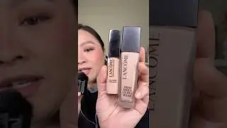 Нанесение тонального крема Lancome Teint Idole Ultra Wear Foundation и консилера All Over Conceal...