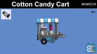 Cotton Candy Cart | LEGO MOC