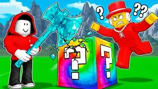 JJ and Mikey Unlocking The BEST BRAINROTS in Roblox Break a LUCKY BLOCK! Maizen