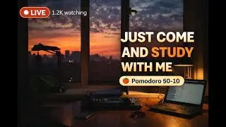 [19/30]  Just Come And Study With Me | Pomodoro 50-10 |Vietnamese Student