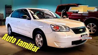 Chevrolet Malibu 2007 un automóvil muy cómodo | review en español