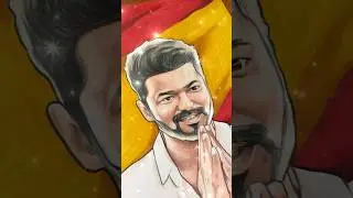 Thalapathy Vijay🔥 drawing #tvkmanadu #tvk