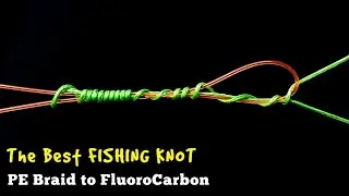 Cara Terbaik Menyambung Senar Pancing PE ke Leader (Fluorocarbon)