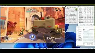 Overwatch Gameplay-  Max settings 60FPS. Your Rendering device has been lost