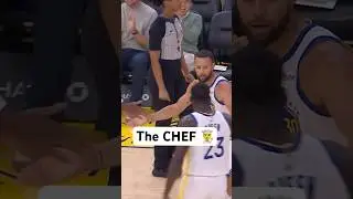 Curry&rsquo;s first shot is a 4-PT PLAY!