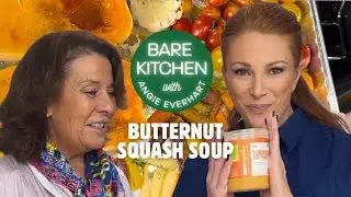 Easy Butternut Squash Soup Recipe | Bare Kitchen with Angie Everhart