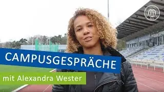 CAMPUSGESPR&Auml;CHE mit Alexandra Wester