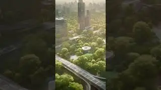 AI CITY 3 #shorts #short #viral #trending #shortvideo #viralvideo #3d #lumion  #vray #coronarender