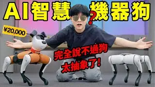 【小拉】開箱5位數的智慧型機器寵物狗，話比我還多？節目效果滿點了！| LKs