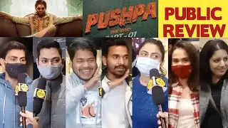 Pushpa: The Rise Public  Review | Pushpa Public Reaction | Allu Arjun | Rashmika Mandanna | Punjabi
