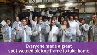 Tapton School Girls' Science Club have a go at engineering with The Sheffield College and WEST