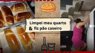 Dia de organização no meu quarto e fiz caseiro