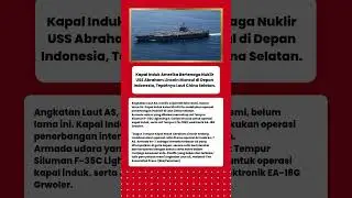 AS Kerahkan Kapal Induk Nuklir USS Abraham Lincoln ke Laut China Selatan