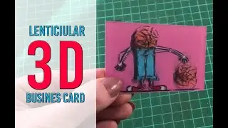 3D Business Card | Personalised Lenticular Flip | TwenT3