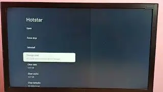 How to Clear Cache of Disney+ Hotstar Android TV App,