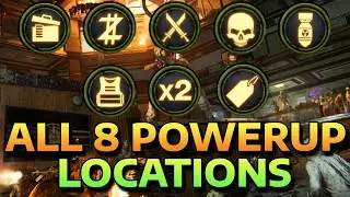 RECKONING - ALL 8 POWERUP LOCATIONS - EASTER EGG GUIDE - BLACK OPS 6 ZOMBIES