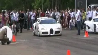 Unlim 500+ veyron vs koenigsegg