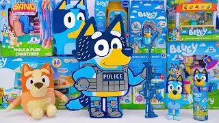 Bluey Toy Collection Unboxing Review 💙 Mystery Bandit Police Box & Bingo Plush